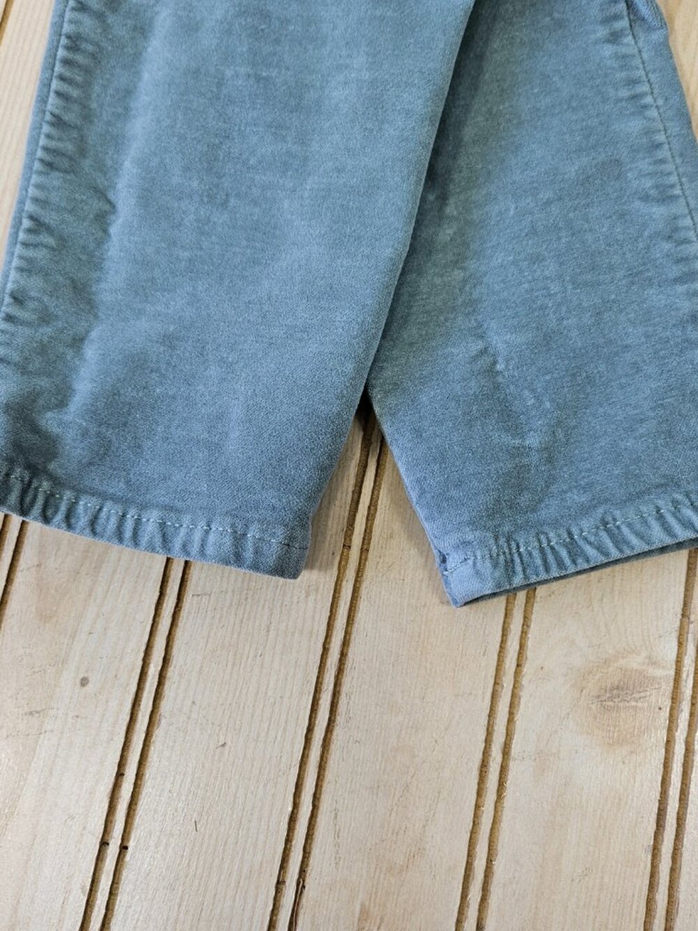 Lucky Brand Size 00/24 Green Velvet Ava Super Skinny Jeans Pants Stretch Womens - Picture 8 of 11